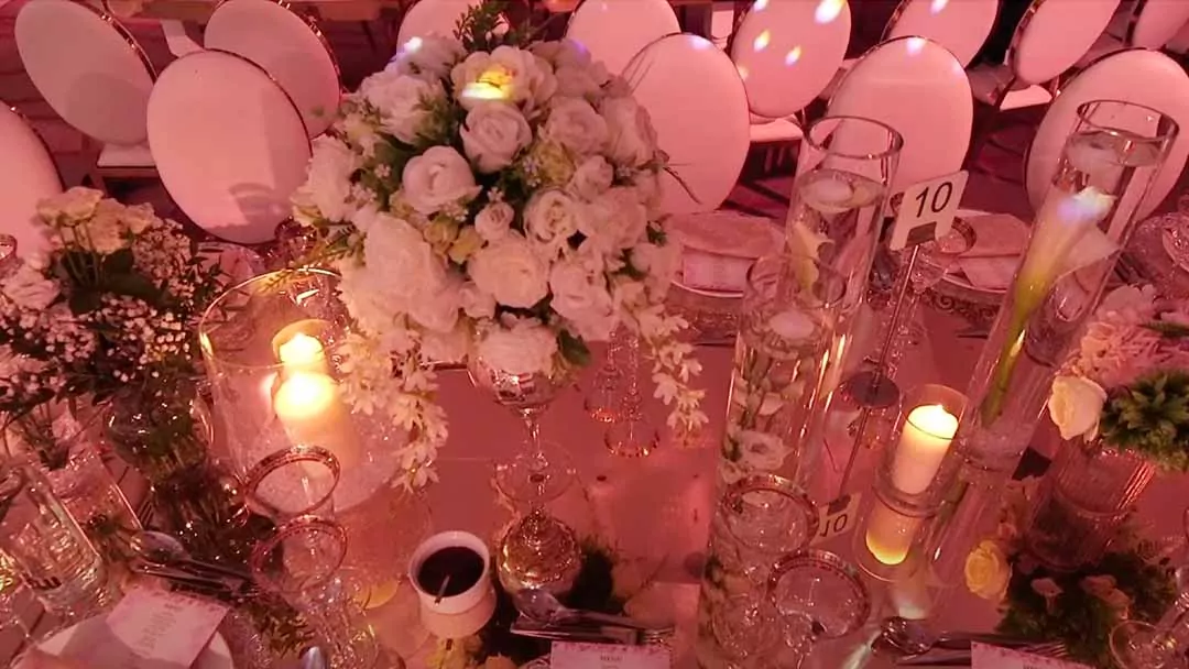 Reception Decor at Westminster Plaza