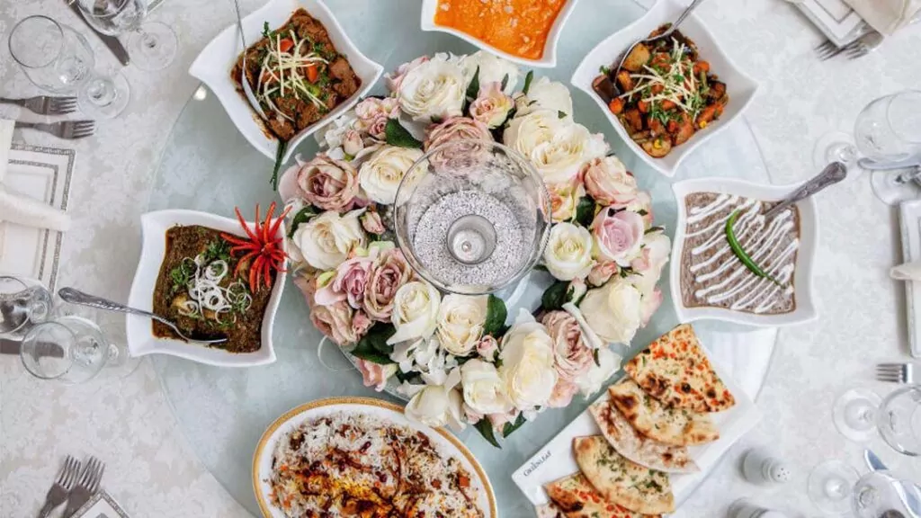 Green Leaf Indian Wedding Catering - Table Service